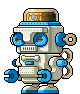 藍色機器人-待機