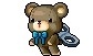 褐色發條熊-待機