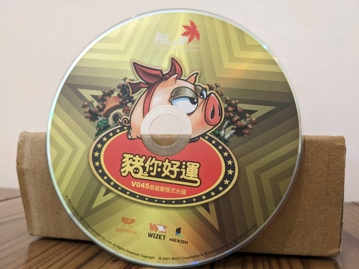 V045版遊戲程式光碟